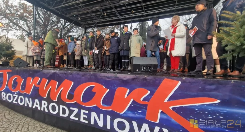 Biała Podlaska: Śpiew kolęd i Jarmark Bożonarodzeniowy w centrum miasta