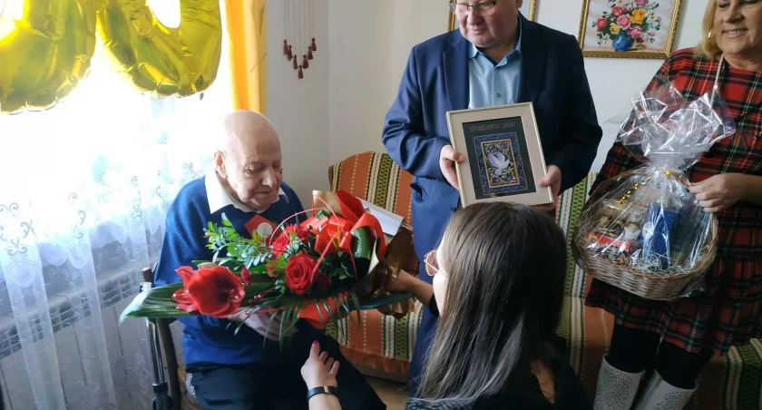 Niecodzienny jubileusz w Terespolu: Pan Jan Moroz świętuje 100 urodziny