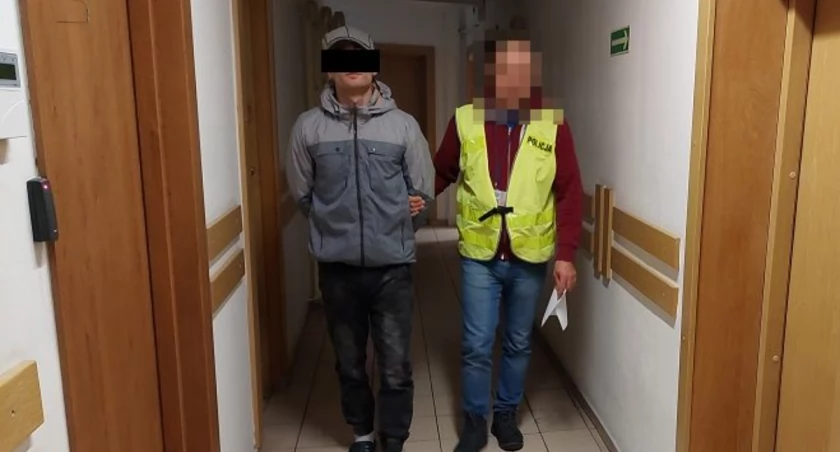 28-latek zatrzymany za serię kradzieży w Białej Podlaskiej. Grozi mu do 7,5 roku więzienia