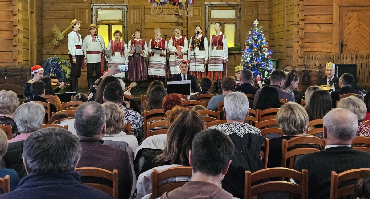 Piękne jasełka i wspaniałe kolędowanie w Hrudzie. Kolejne kolędy w gminie Biała Podlaska