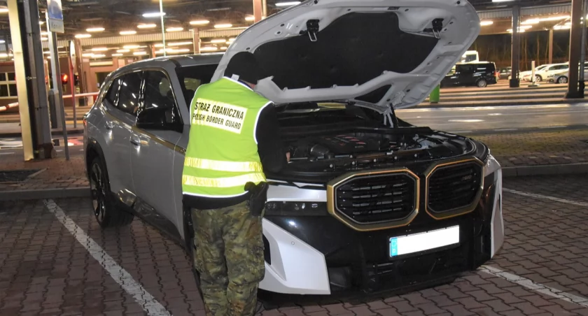 Kradzione BMW za ponad 850 tys. zł zatrzymane na granicy w Terespolu. Próbowano nim wyjechać z kraju