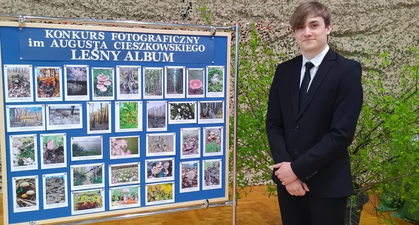 Dymitr Szwałek ze szkoły w Leśnej Podlaskiej zwycięzcą VI Konkursu Fotograficznego im. Augusta Cieszkowskiego - Leśny Album
