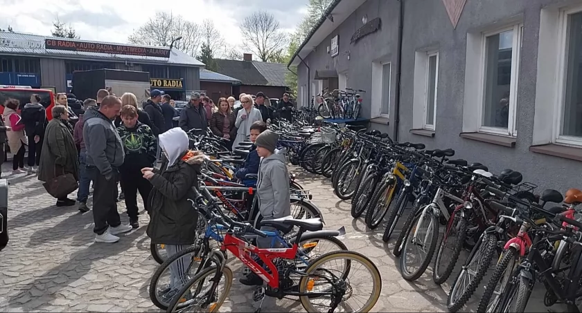 Przywrócili blask wymarzonym rowerom. Mieszkańcy Białej Podlaskiej dostarczyli kilkadziesiąt rowerów, a sklep przywrócił do życia 65 sztuk