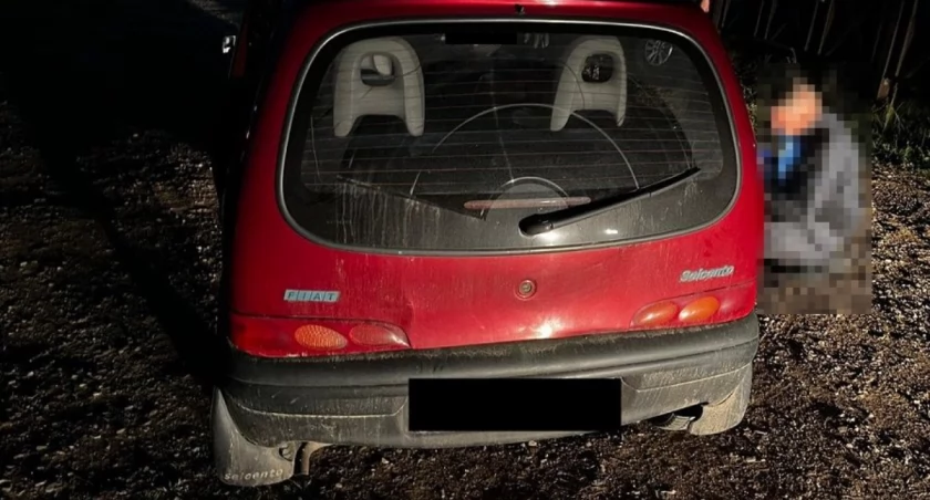 Przyjechał pod lokal wyborczy w Białej Podlaskiej i uderzył w inne auto. Okazało się, że jest kompletnie pijany