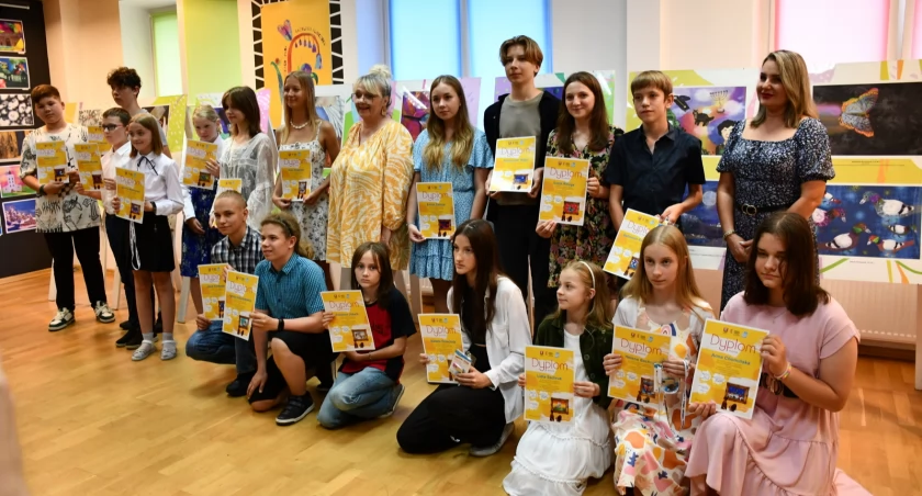 Wernisaż Sztuka Piksela w Pracowni Grafiki Komputerowej w Białej Podlaskiej - podsumowanie sezonu