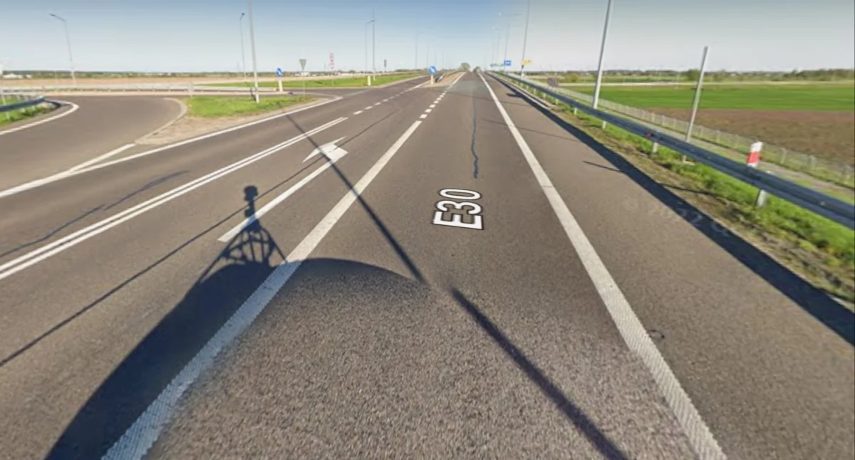 Węzeł drogowy w Międzyrzecu Podlaskim zablokowany: Protest Komitetu Obrony Przewoźników i Pracodawców Transportu