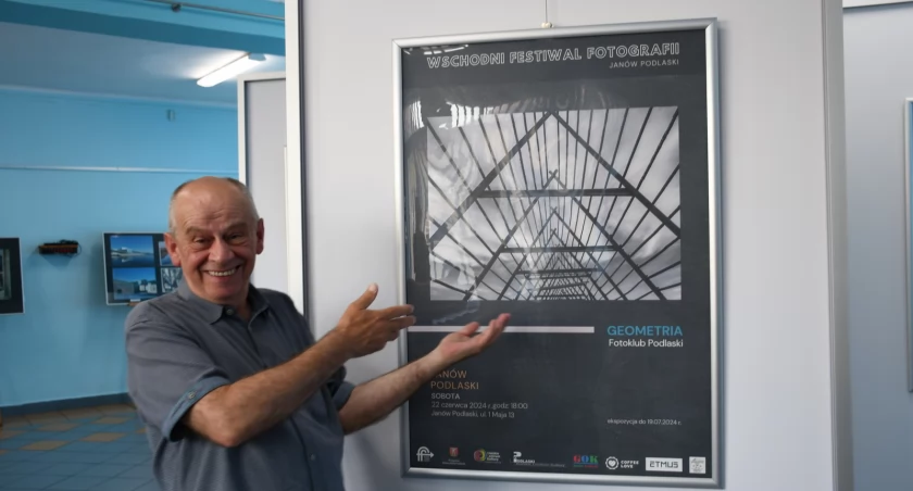 Geometrie wystawa Fotoklubu Podlaskiego w GOK w Janowie Podlaskim