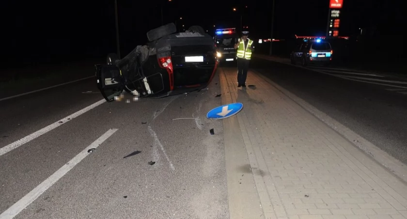 30-latek pod wpływem narkotyków spowodował wypadek na ulicy Warszawskiej w Białej Podlaskiej - grozi mu kara do 3 lat więzienia
