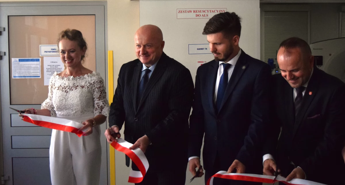 Uroczyste przekazanie tomografu Revolution Ascend oraz otwarcie nowoczesnej pracowni tomografii komputerowej w bialskim szpitalu: innowacyjna technologia w służbie pacjentom