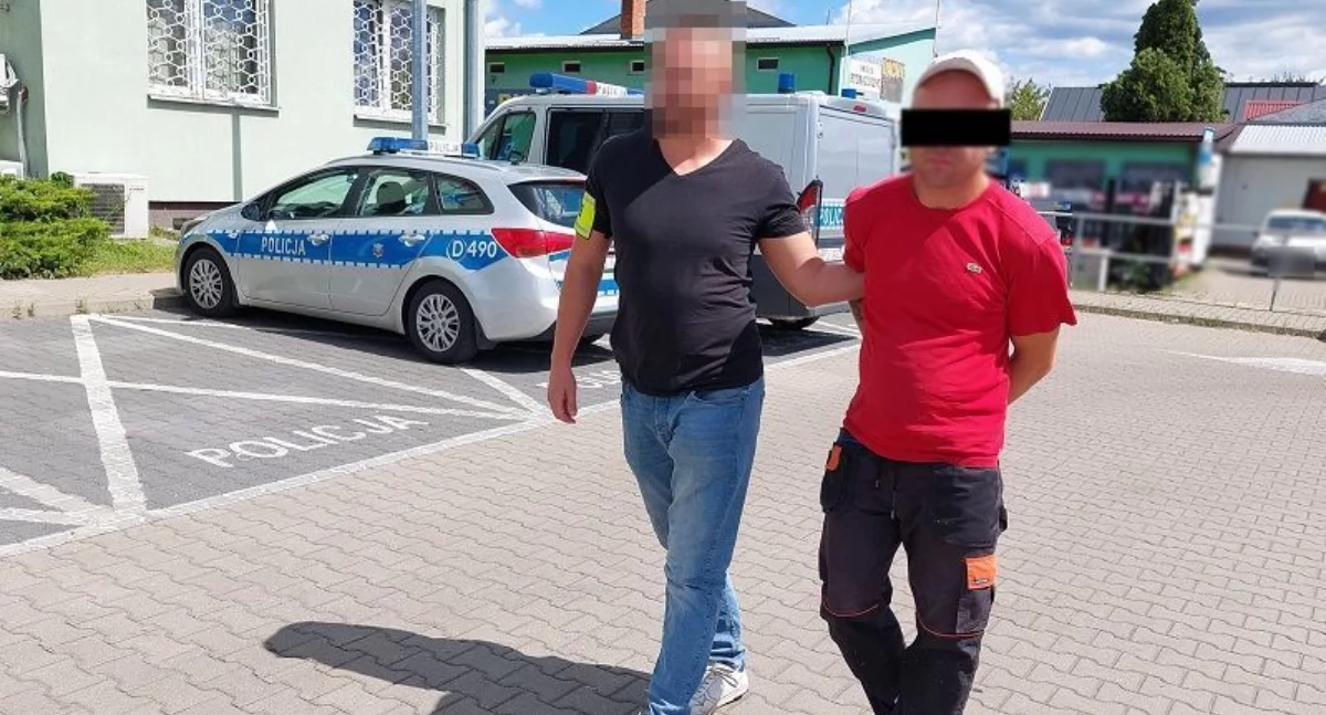 Za cztery butelki alkoholu grozi mu 10 lat. Kradzież rozbójnicza na terenie Międzyrzeca Podlaskiego