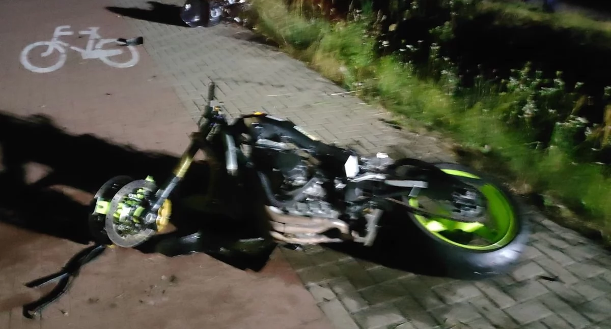 Tragiczny finał wyprzedzania: 28-latek na motocyklu zginął na drodze krajowej nr 2 w gminie Biała Podlaska 