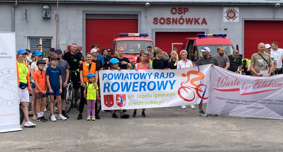  XIII Powiatowy Rajd Rowerowy im. Józefa Ignacego Kraszewskiego: Sport, Zabawa i Integracja - fotorelacja