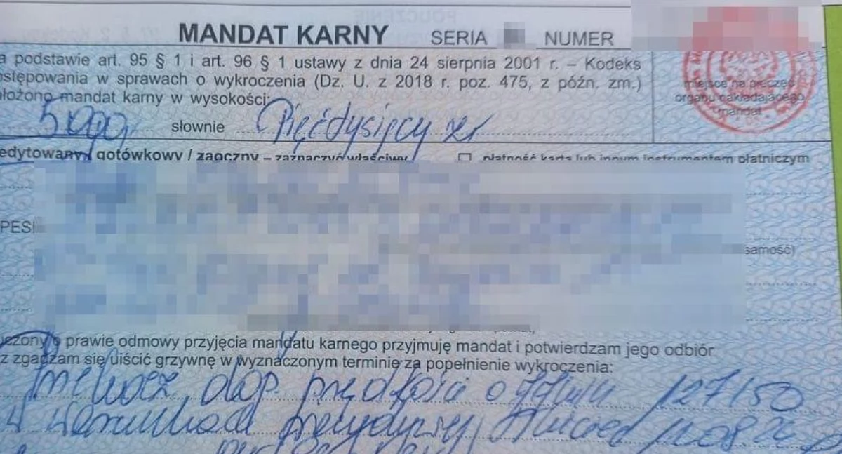 Recydywa na drodze: 37-latek ukarany mandatem 5 tys. złotych oraz 15 pkt. karnych! Zaostrzone sankcje dla notorycznych łamaczy przepisów ruchu drogowego