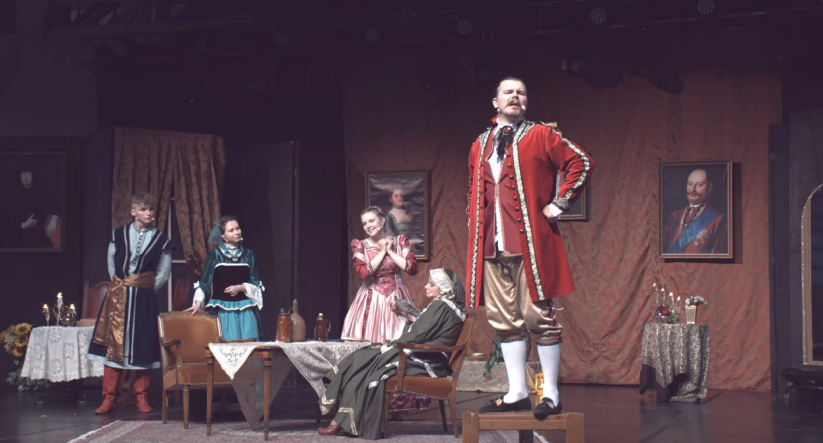 Premiera spektaklu Panie Kochanku w wykonaniu Teatru Słowa w Białej Podlaskiej