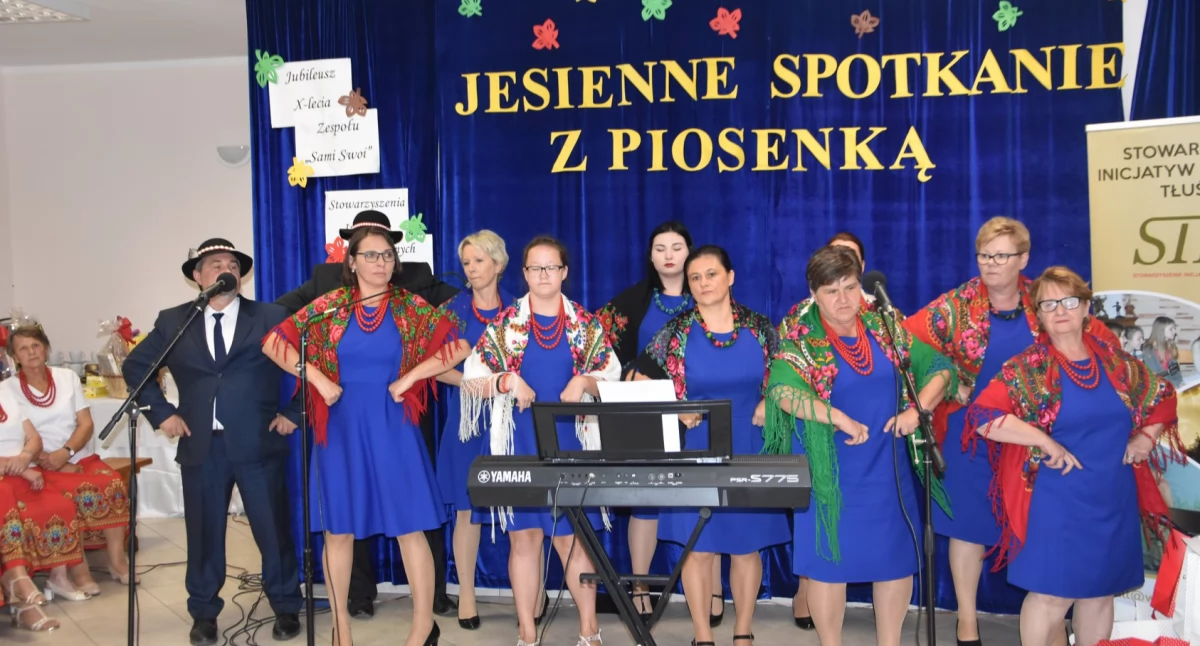 Jesienne Spotkanie z Piosenką w Tłuśćcu- hołd dla tradycji i jubileusz 