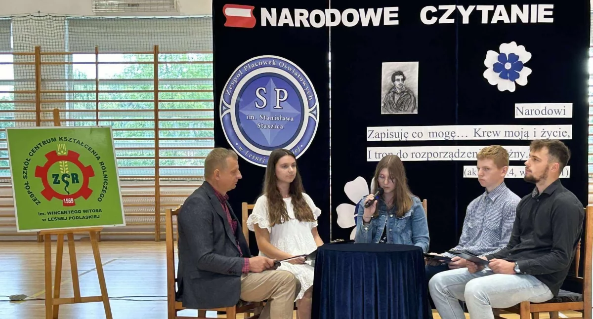 Narodowe Czytanie 2024 w Leśnej Podlaskiej – „Kordian” Juliusza Słowackiego