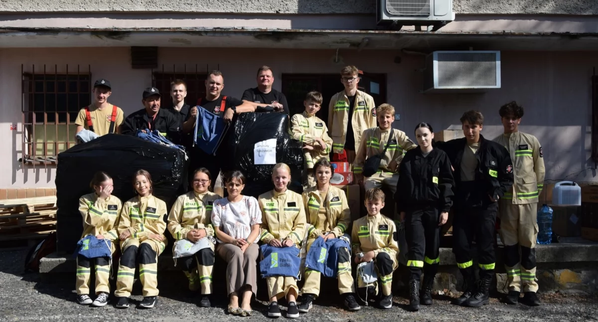 Wsparcie dla powodzian: Wspólna akcja pomocy w powiecie bialskim