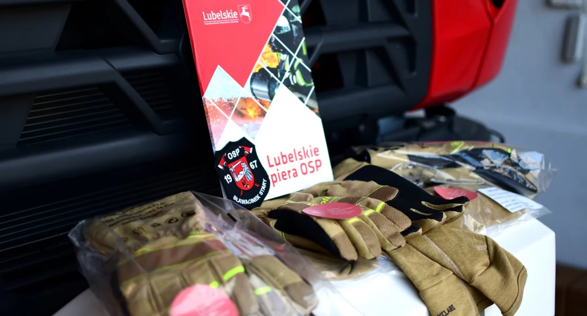 Dzięki dotacji z województwa lubelskiego: Strażacy z gminy Biała Podlaska lepiej wyposażeni
