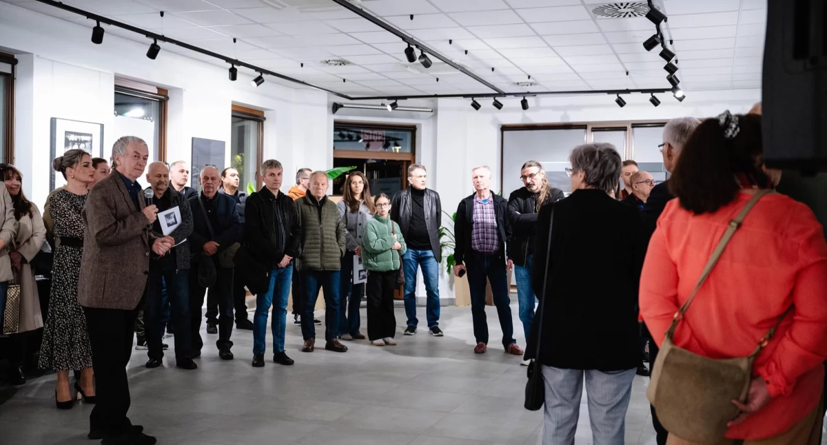 Wernisaż wystawy Piotra Perczyńskiego w Bialskiej Galerii Fotografii - 
