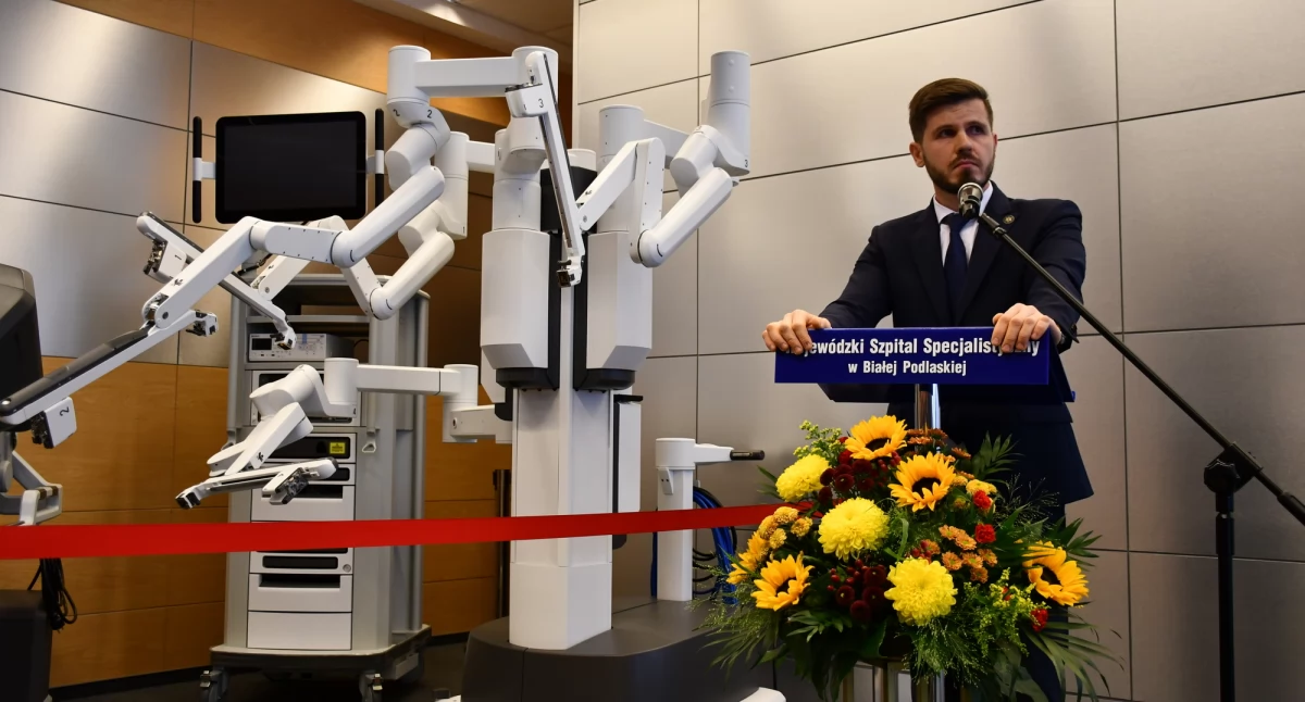 Robot da Vinci w Białej Podlaskiej: Nowoczesna chirurgia na wyciągnięcie ręki - mniejsze blizny, szybsza rekonwalescencja