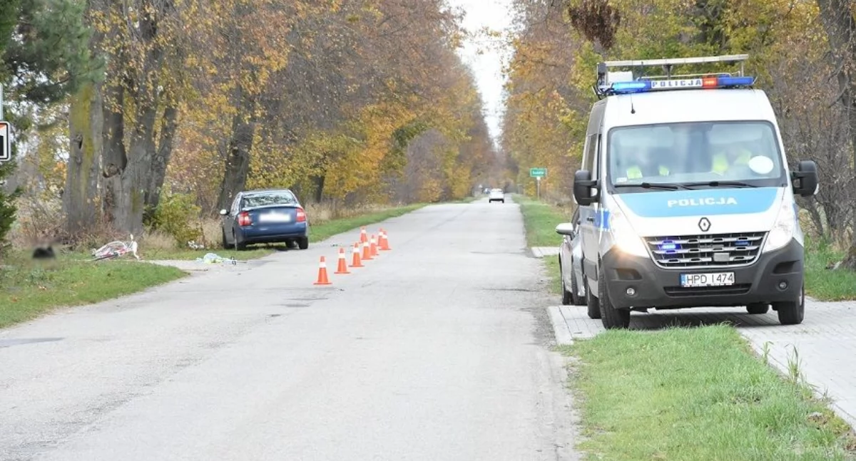 Wypadek w Worsych: 19-latka potrąciła rowerzystkę podczas wyprzedzania