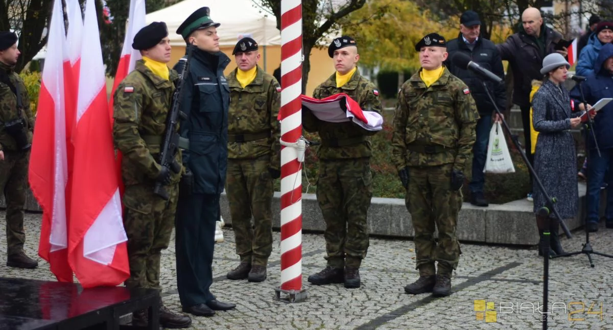Biała Podlaska w barwach bieli i czerwieni: Uroczyste obchody Narodowego Święta Niepodległości 