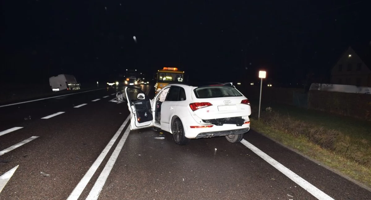 Niebezpieczna jazda pod wpływem alkoholu - pijana kobieta spowodowała wypadek na drodze krajowej w Międzyrzecu Podlaskim