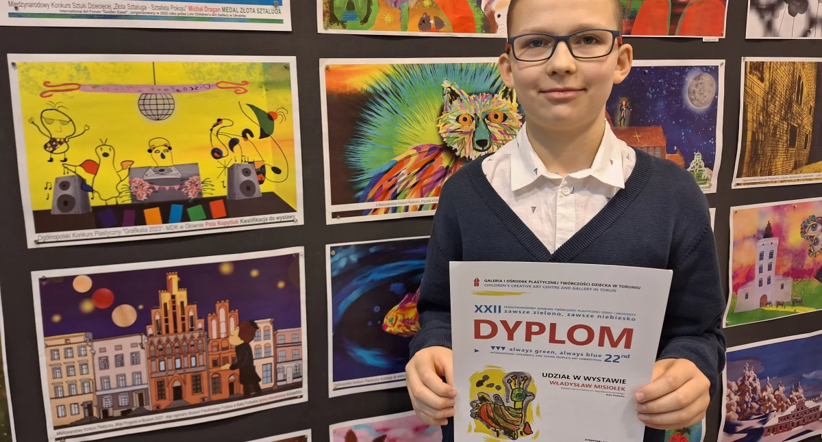 Bialski artysta wśród najlepszych! Praca Władysława Misiołka wyróżniona w prestiżowym konkursie plastycznym