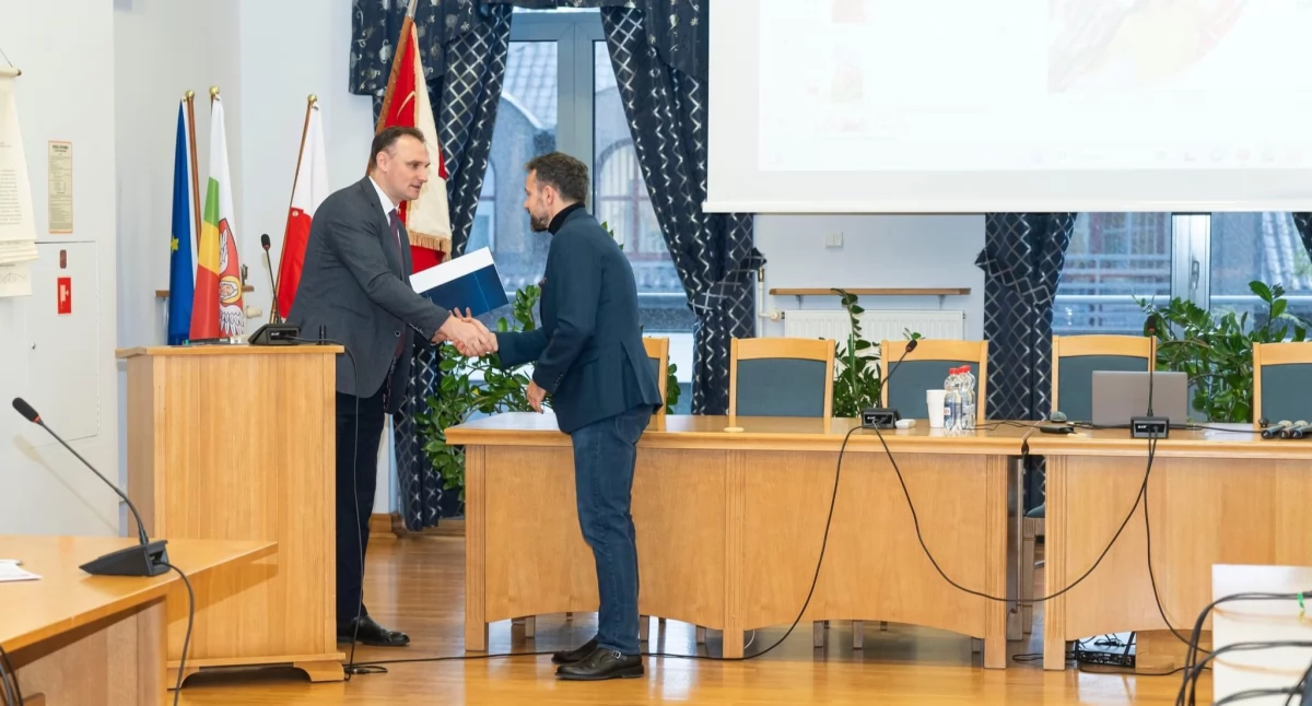 Spotkanie w Urzędzie Miasta w ramach Ogólnopolskiego Programu Edukacyjnego 