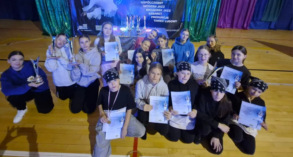 Dance Academy Studio – triumf w Białymstoku! 11 pucharów i wiele medali dla młodych tancerzy z Białej Podlaskiej