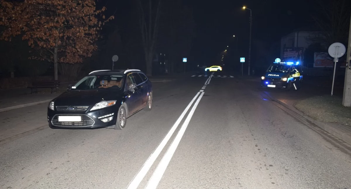 Wypadek w Terespolu: Piesza potrącona na przejściu dla pieszych – 25-latek nie ustąpił pierwszeństwa