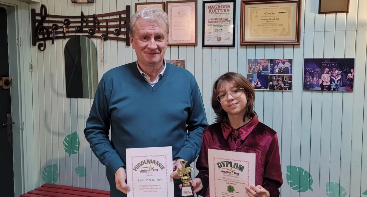 Michalina Cyran- duma Białej Podlaskiej! Podwójny triumf na Antares Fest i szansa na międzynarodową scenę