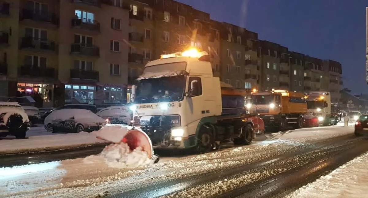 Zimowe utrzymanie dróg w Białej Podlaskiej – apel o ostrożność i współpracę