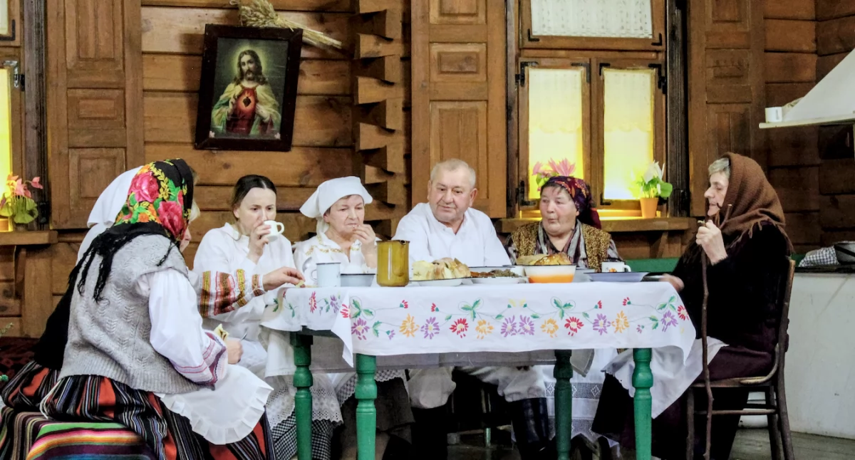 Występ pełen tradycji w Hrudzie. “Wieczór Wigilijny” w wykonaniu zespołu Sitniczanie