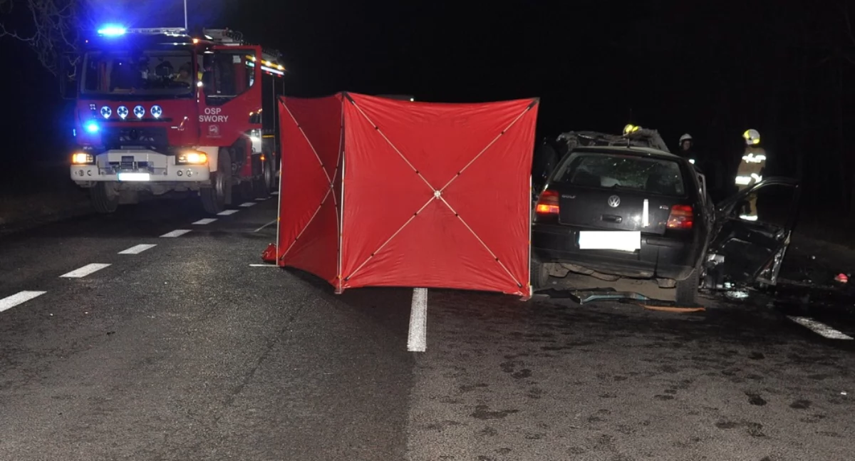 Tragiczny wypadek w Sycynie: Nie żyje 26-letnia kobieta