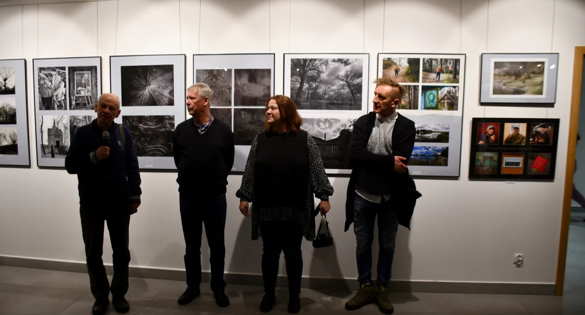 Wernisaż wystawy Podlaski Przełom Bugu w Bialskiej Galerii Fotografii
