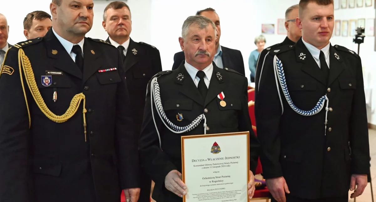 OSP Rogoźnica w KSRG! Kolejna jednostka w powiecie bialskim dołącza do krajowego systemu ratowniczego