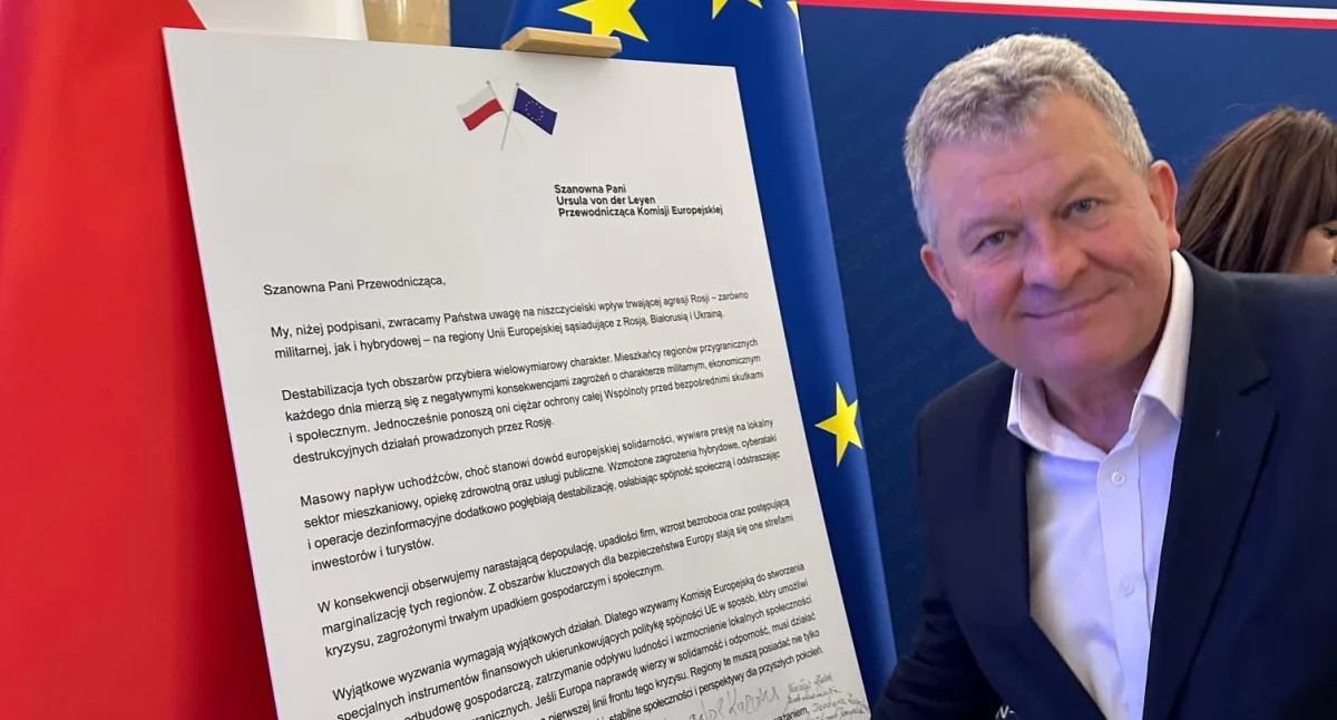 Samorządowcy apelują do Komisji Europejskiej o wsparcie dla regionów przygranicznych