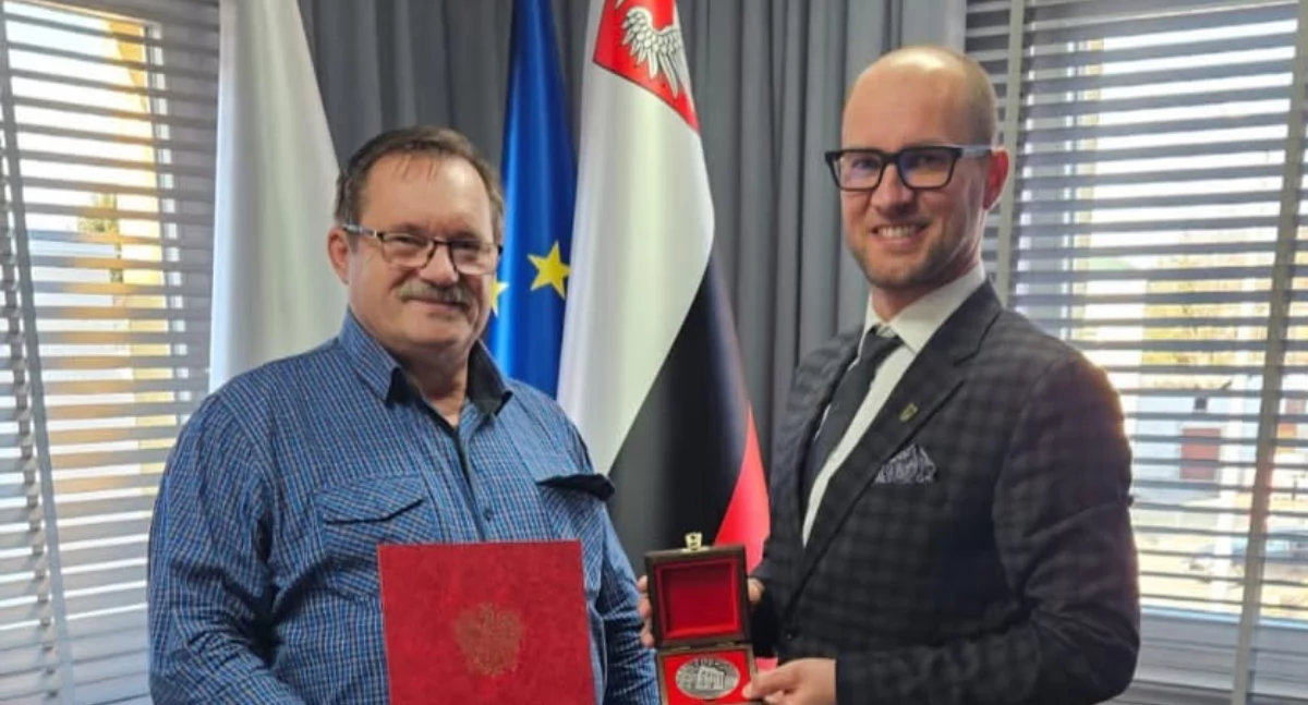 Sołtys Wólki Plebańskiej uhonorowany Dyplomem Wojewody Lubelskiego  