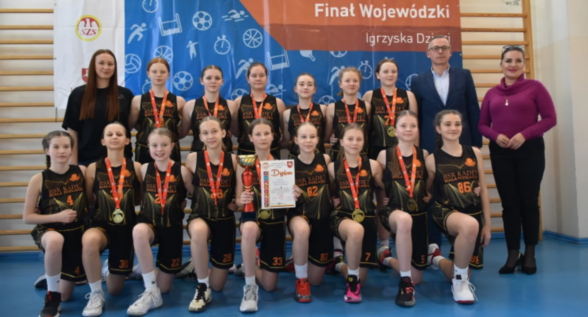 SP 2 Biała Podlaska mistrzem województwa w koszykówce dziewcząt!