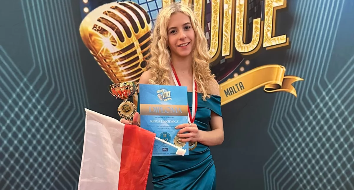 Sukces studentki Akademii Bialskiej na międzynarodowej scenie! Kinga Linkiewicz z II miejscem na Golden Voice Malta
