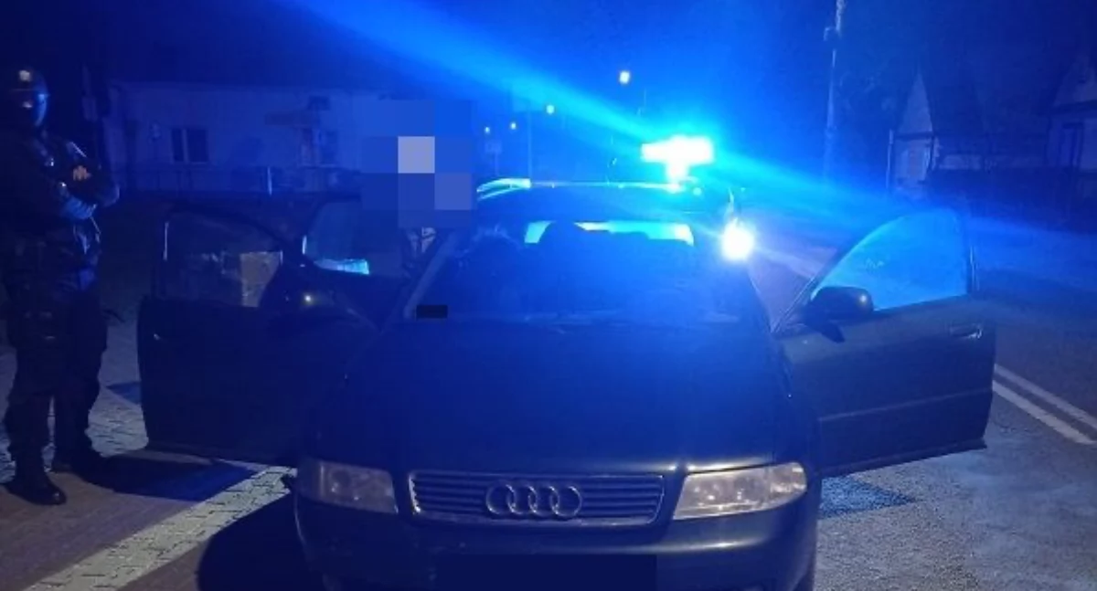 60 tysięcy nielegalnych papierosów w Audi. Interwencja międzyrzeckich policjantów