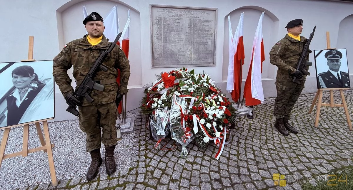 Wierni Prawdzie i Pamięci- Biała Podlaska uczciła 15. rocznicę katastrofy smoleńskiej z udziałem władz, młodzieży i służb