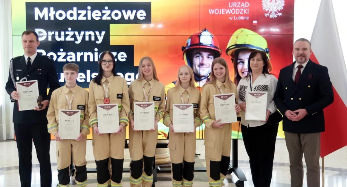 Młodzi strażacy z Lubelszczyzny najlepsi w Polsce!