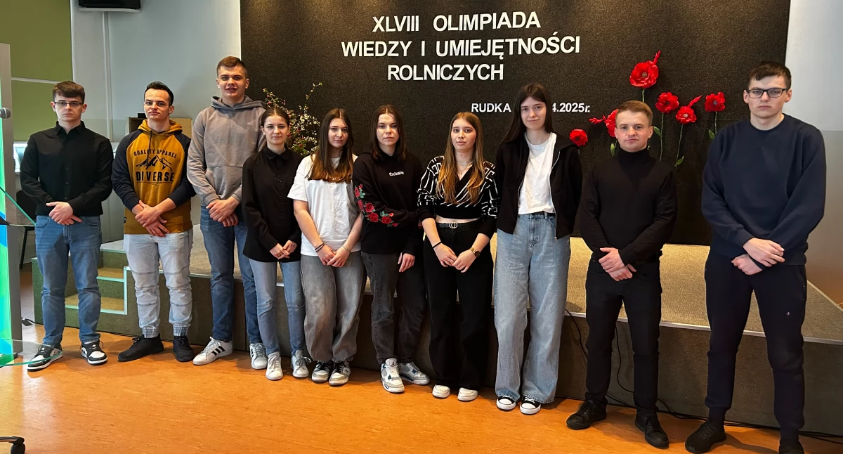 ZSCKR w Leśnej Podlaskiej wśród liderów wiedzy rolniczej: młodzi specjaliści z sukcesami na szczeblu okręgowym. Dawid Szymula z tytułem laureata i awansem do etapu centralnego!