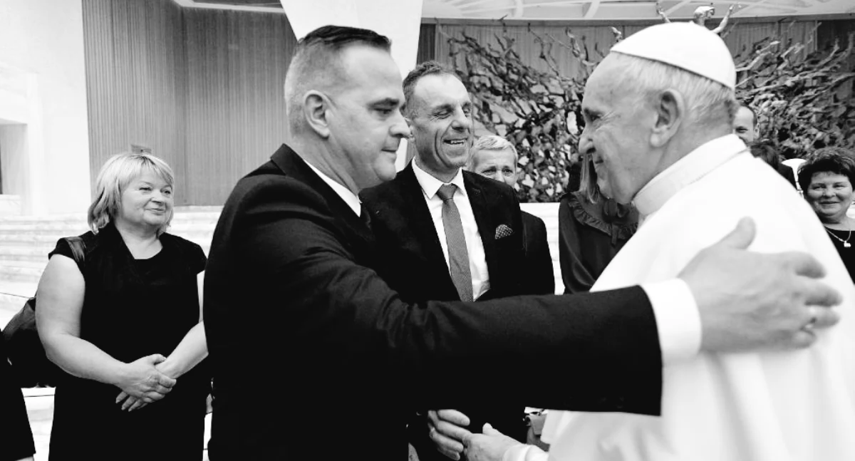 Papież Franciszek nie żyje.Wzruszające wspomnienie wizyty rolników z powiatu bialskiego w Watykanie