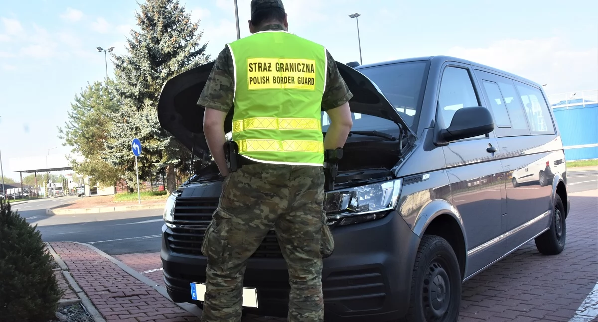 Sukces Nadbużańskiej Straży Granicznej. Odzyskany w Terespolu Volkswagen Transporter o wartości 100 tys. zł poszukiwany w Niemczech