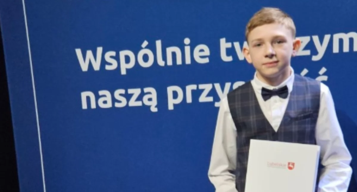 Bartłomiej Wakulewicz stypendystą programu „Lubelskie wspiera uzdolnionych”!