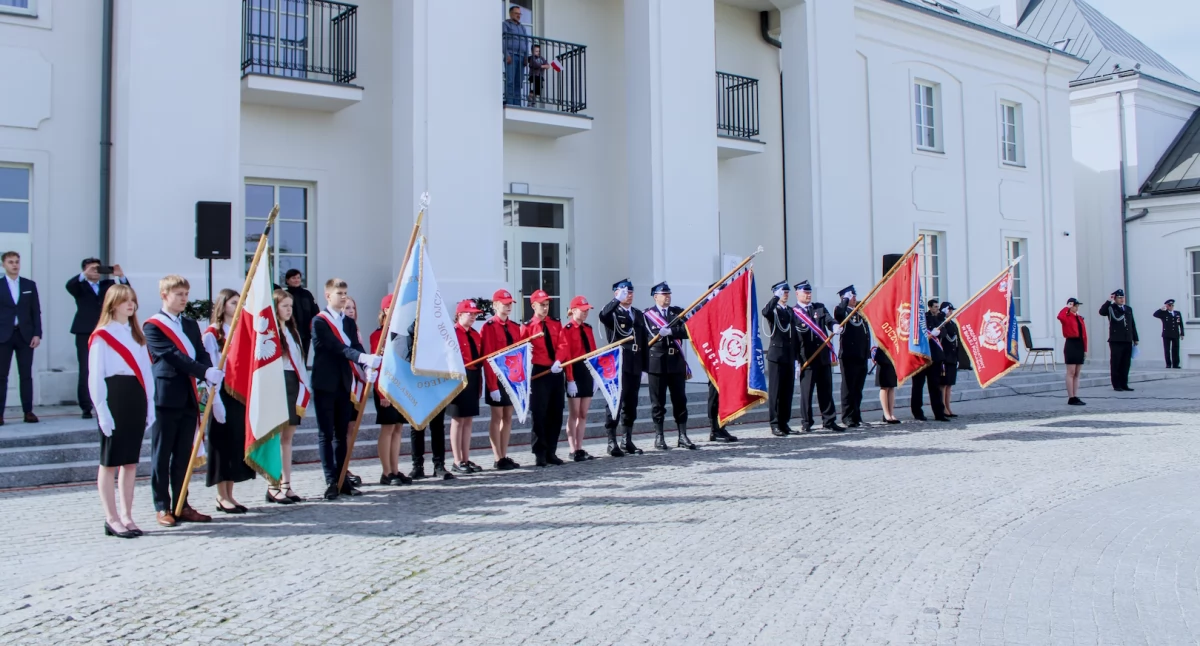 Uroczyste obchody Powiatowego Dnia Strażaka Młodzieżowych Drużyn Pożarniczych w Janowie Podlaskim