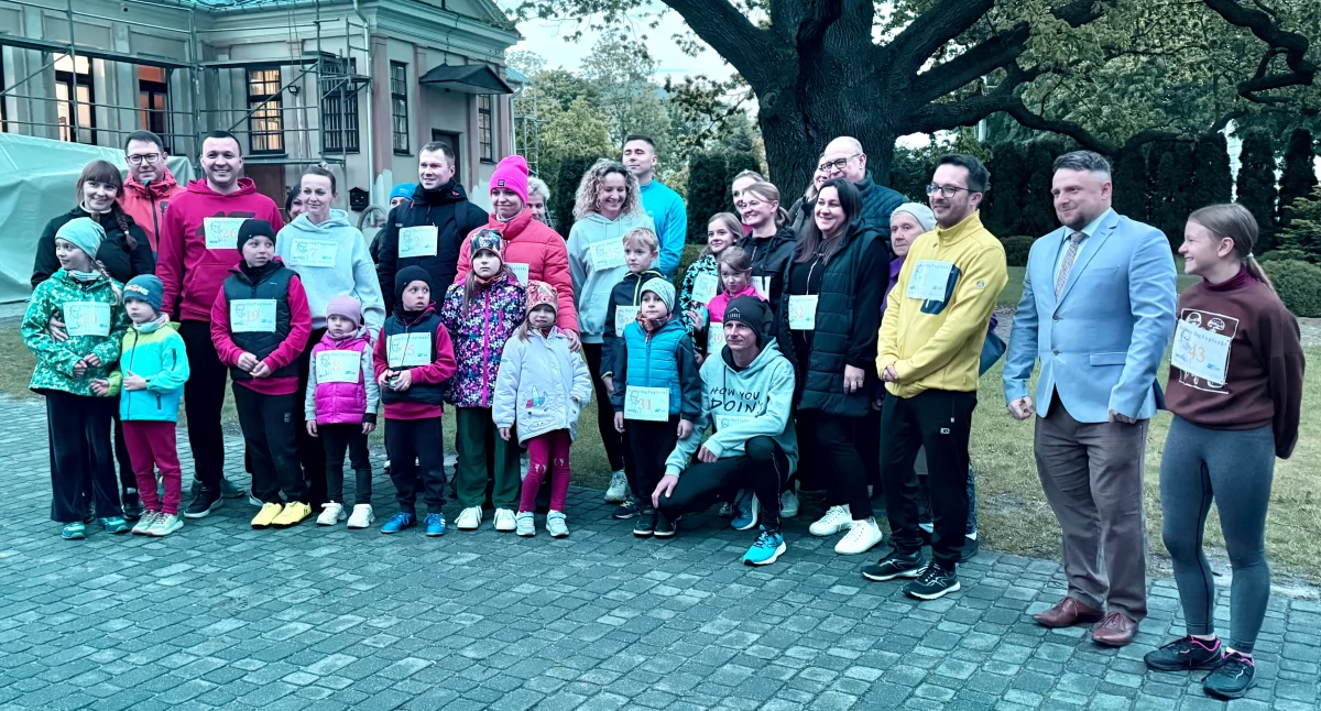 Z sercem, wiarą i wdzięcznością- Międzyrzec Podlaski w przeddzień święta patrona pobiegł w Rodzinnym Biegu Papieskim